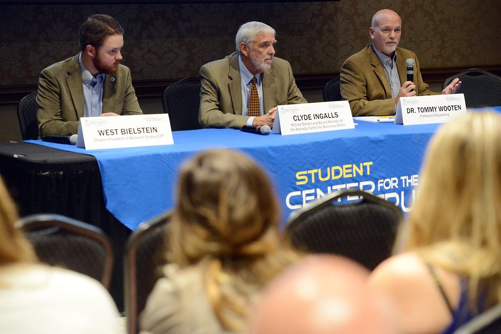 The Center for Public Trust, meeting at Belmont University in Nashville, Tenn. September 22, 2016.